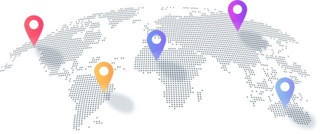 Illustration of people using VPN on devices